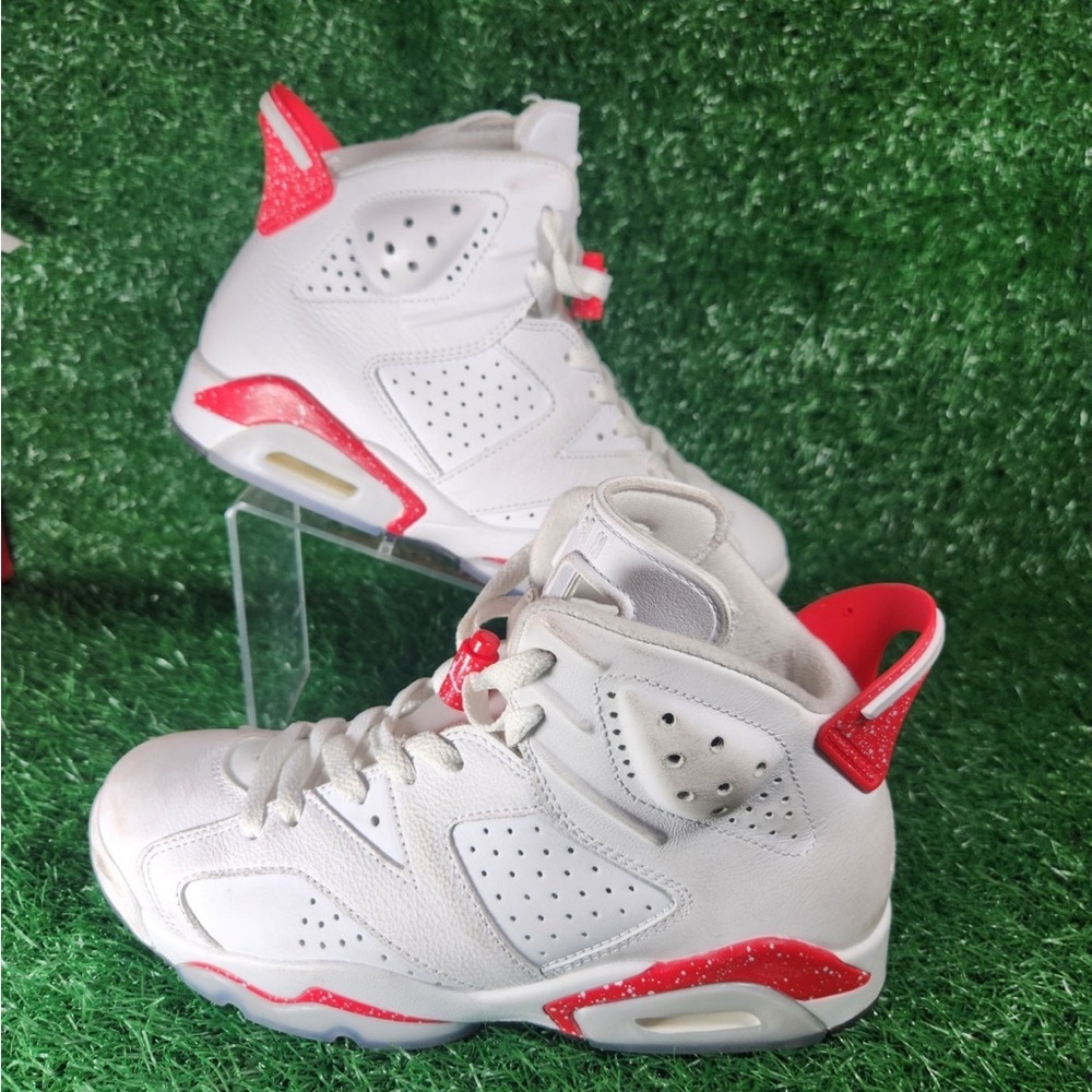 Size  - Jordan 6 Retro Red Oreo 2022 CT8529-162 Sz 7 Men Or  Women